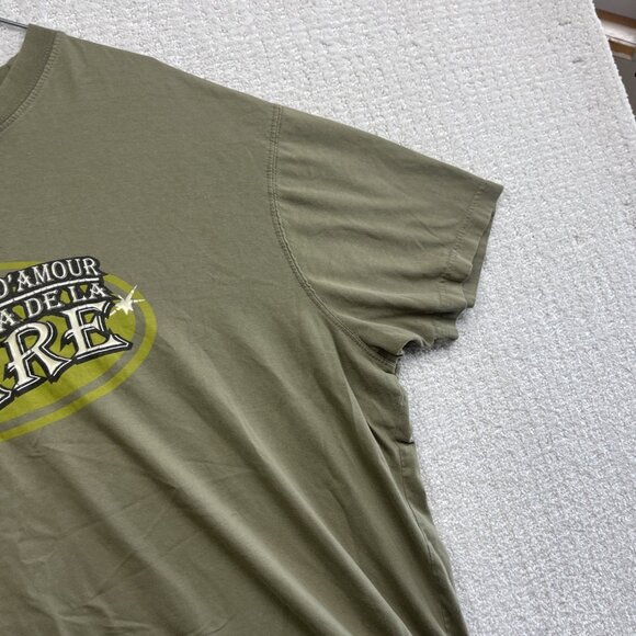 725 Originals Shirt Men XL Qui a besoin d’amour quand on a de la bière QC Humour - Picture 4 of 15